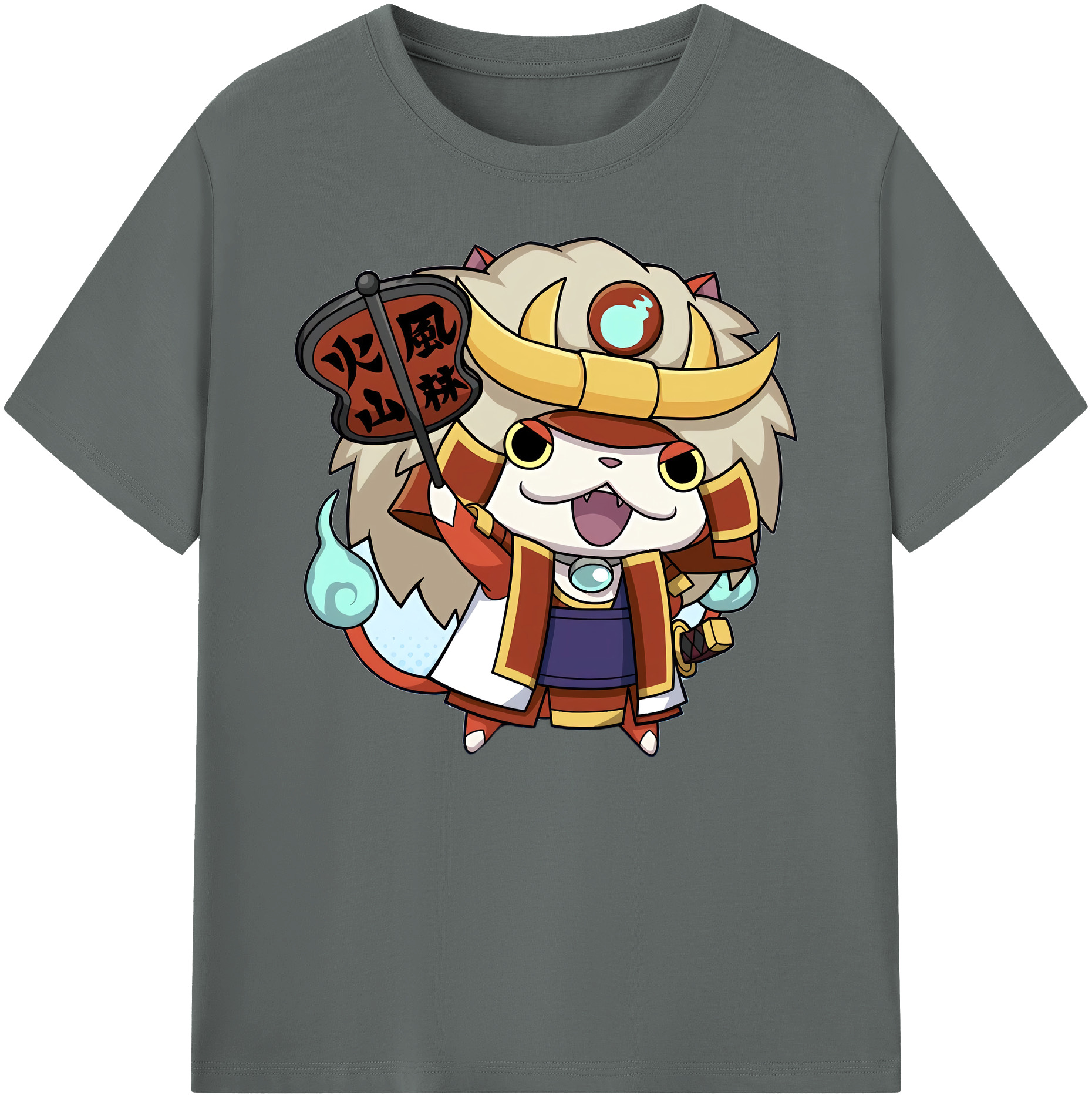 （画像用） 妖怪ウォッチ Yo-kai Watch 綿100％ メンズ半袖Tシャツ｜肌触りやわらか＆通気性